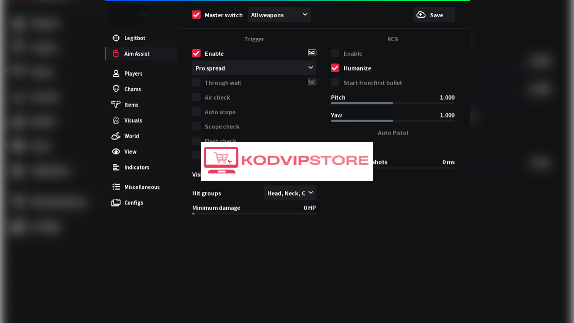 KodVipStore